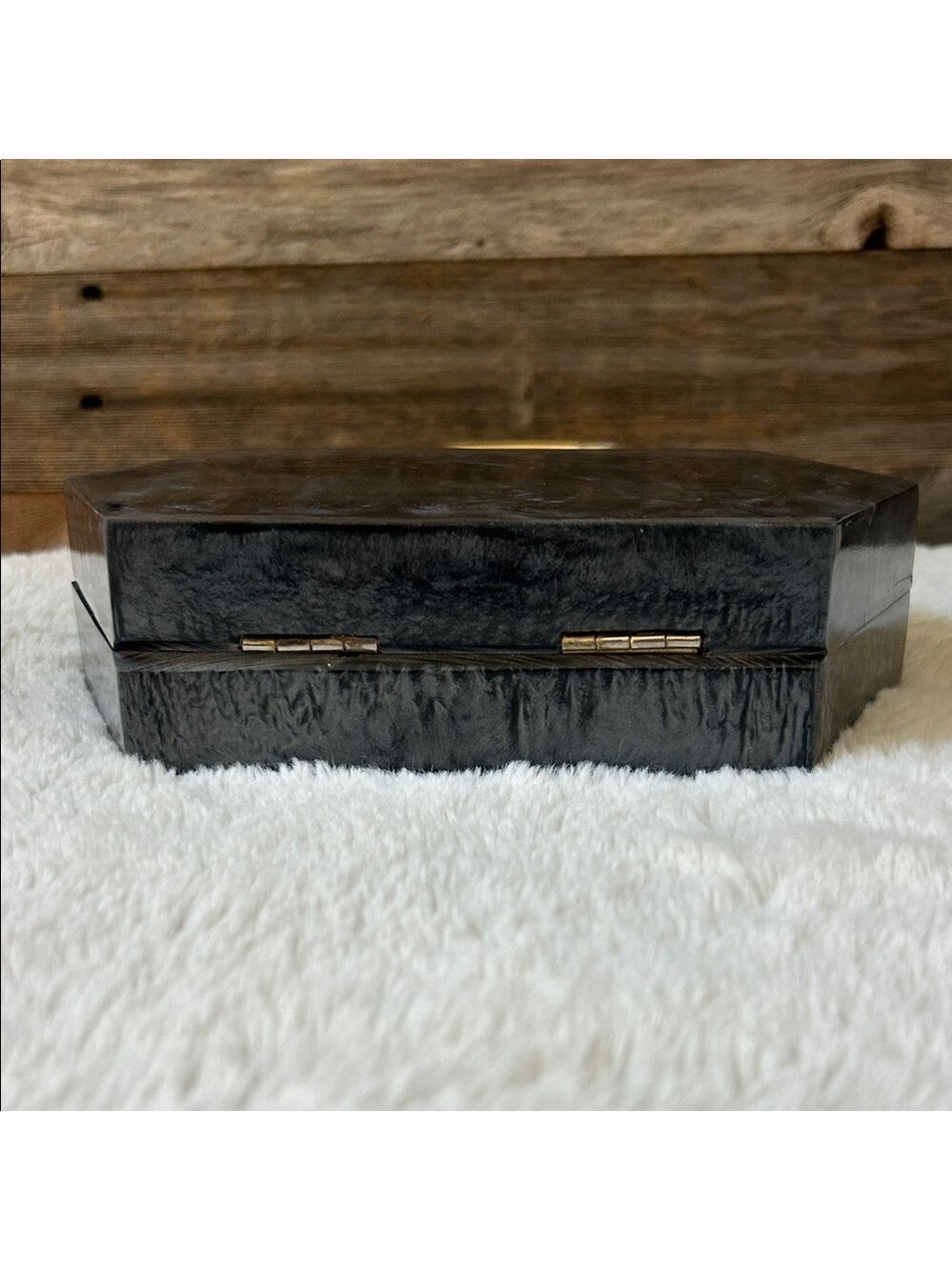 Ramla Black Acrylic Soho Clutch with Removable Chain Brand New! - Picture 6 of 10